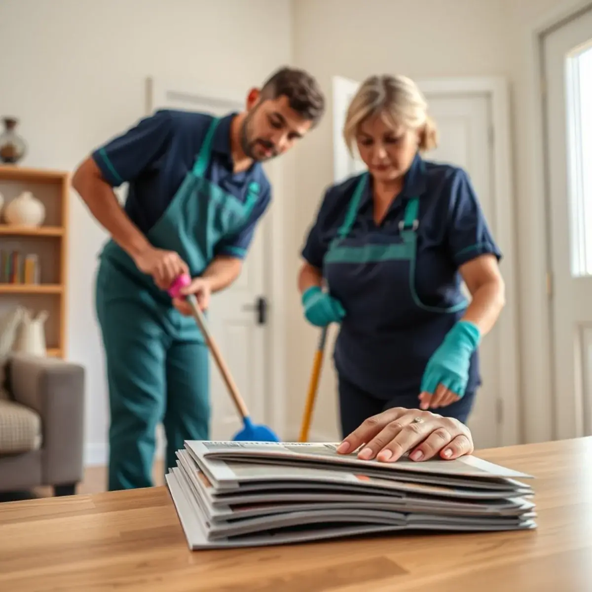 Plan for move-in and move-out for apartment cleaning checklist NJ in a New Jersey home