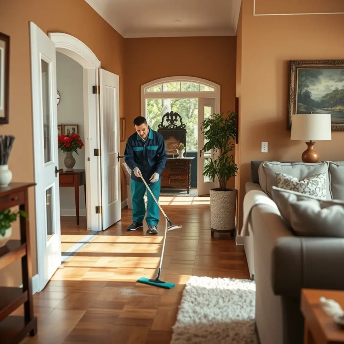 Professional house cleaning in Delran, New Jersey