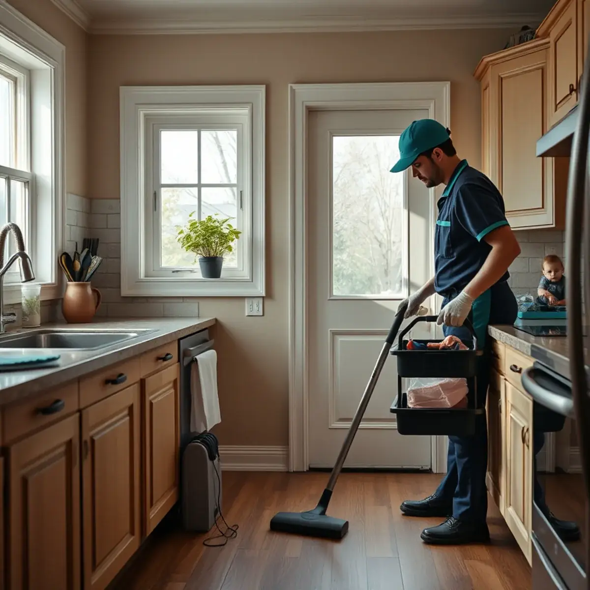 Professional house cleaning in Merchantville, New Jersey
