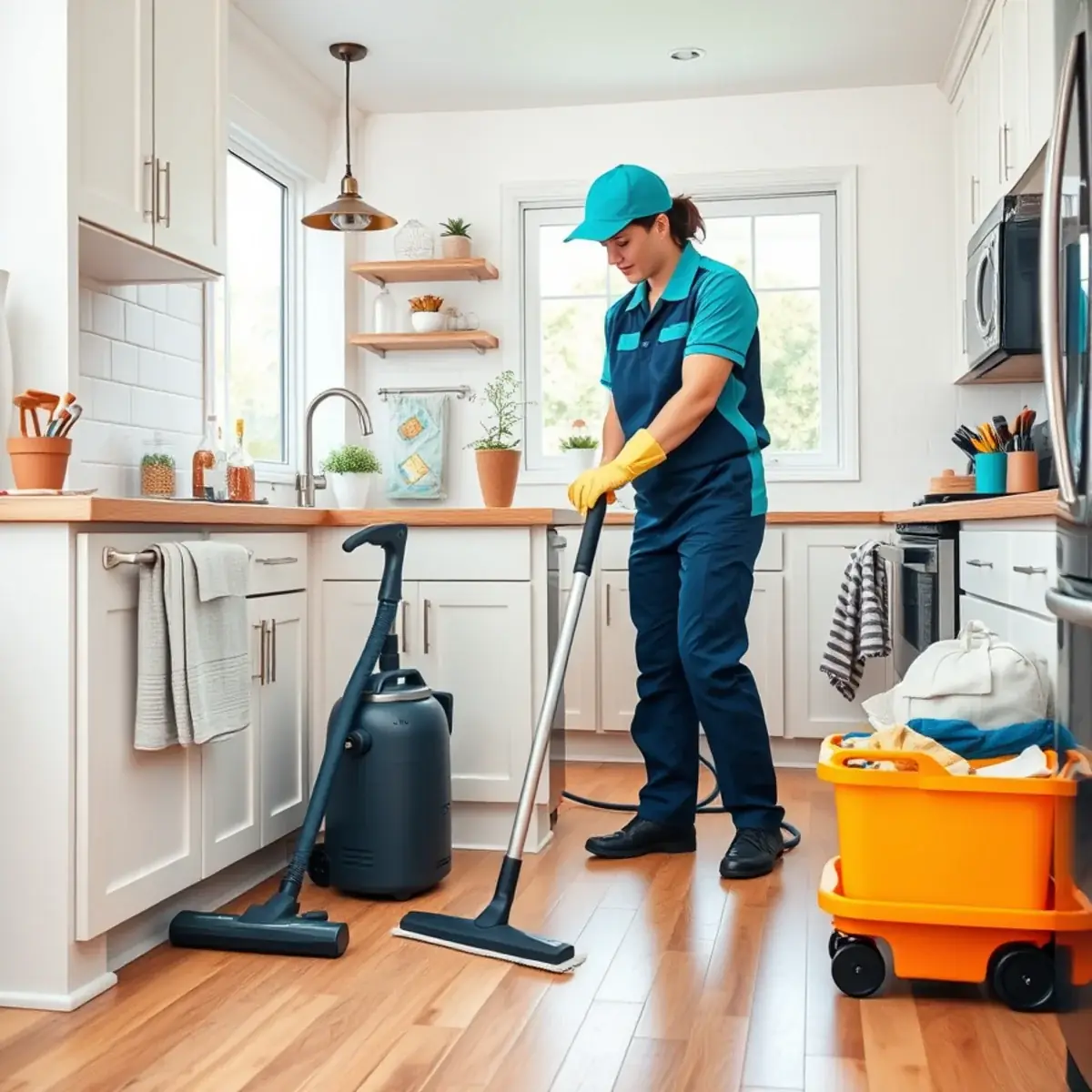 Professional house cleaning in New Brunswick, New Jersey