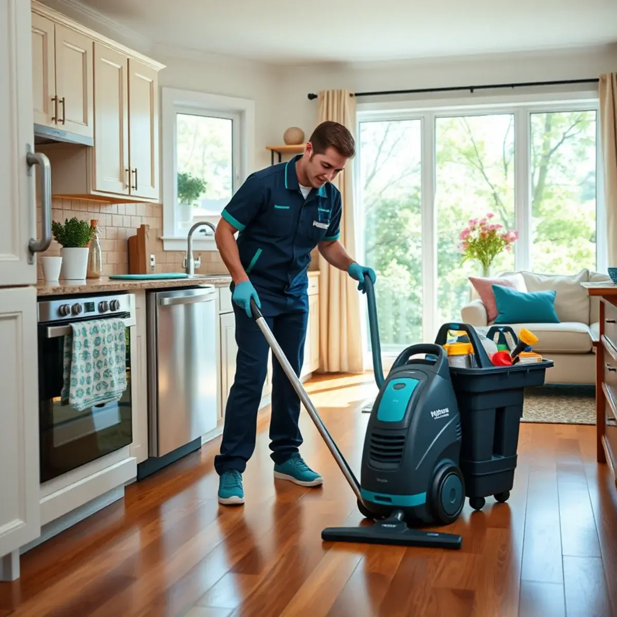 Professional house cleaning in Park Ridge, New Jersey