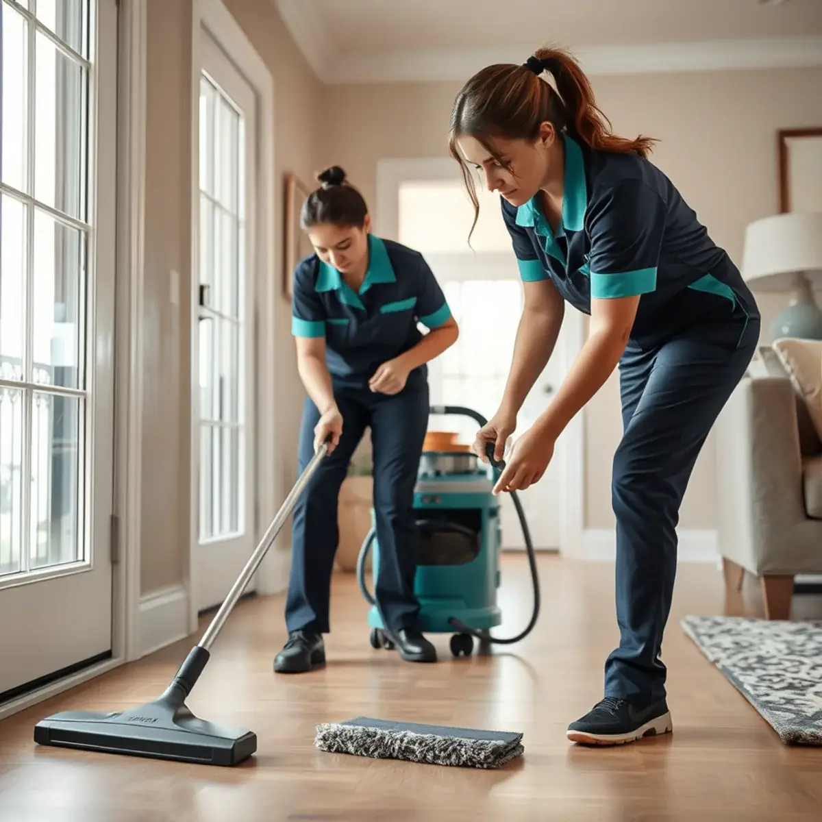 Fresh New Jersey home during seasonal spring cleaning